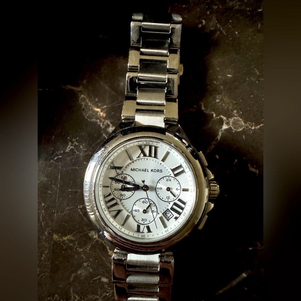 Silver Michael Kors watch